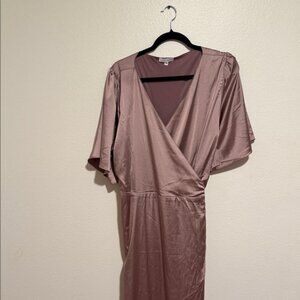 Baltic Born Dusty Rose Midi Dress